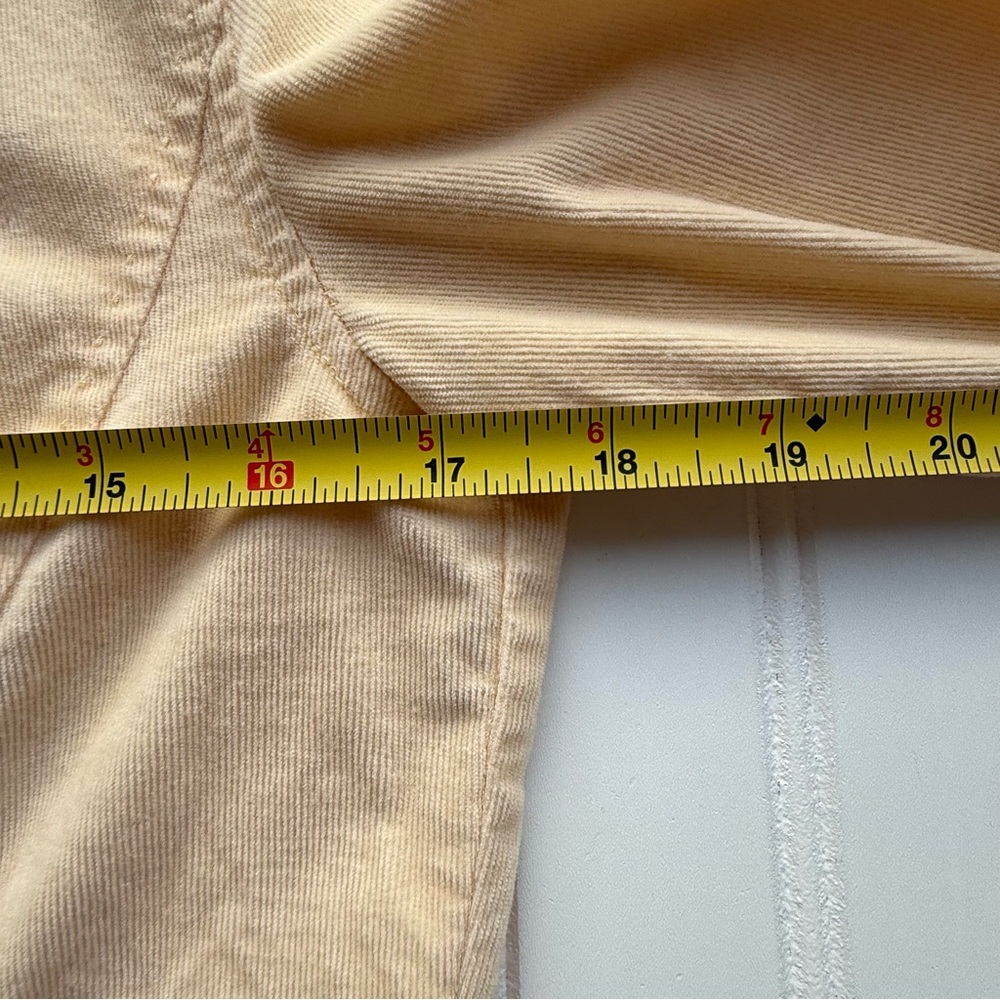 Talbots Cream Stretch Shirt - Picture 5 of 5